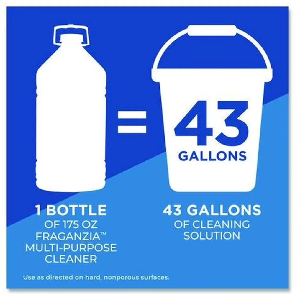 Outlet 175 oz. Bottle Pro Fraganzia Multi-Purpose Cleaner - Lavender Meadows Scent (3/Carton) Cleaning & Janitorial Supplies