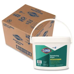 Best 1 Ply 7 in. x 8 in. Fresh Scent Disinfecting Wipes - White (1/Carton) Cleaning & Janitorial Supplies