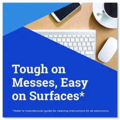 New 1 Ply 7 in. x 8 in. Fresh Scent Disinfecting Wipes - White (2/Carton) Cleaning & Janitorial Supplies