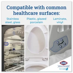 Outlet 12 in. x 12 in. 1-Ply Bleach Germicidal Wipes - Unscented, White (110/Bucket) Skin Care & Personal Hygiene