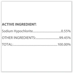 Outlet 12 in. x 12 in. 1-Ply Bleach Germicidal Wipes - Unscented, White (110/Bucket) Skin Care & Personal Hygiene
