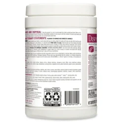 Online 6-3/4 in. x 8 in. Dispatch Cleaner Disinfectant Towels (8/Carton) Cleaning & Janitorial Supplies