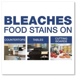 32 oz. Plastic Spray Bottle Fresh Scent Disinfecting Cleaner with Bleach (8/Carton) Cleaning & Janitorial Supplies