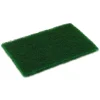 Outlet 6 in. x 9 in. Medium Duty Scouring Pad - Green (60/Carton) Cleaning & Janitorial Supplies