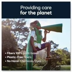 Online Ultra CleanCare 1-Ply Septic Safe Mega Rolls Strong Tissue Toilet Paper - White (48/Carton) Paper & Dispensers