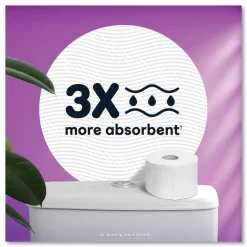Best Ultra ComfortCare 2-Ply Septic Safe Mega Rolls Soft Tissue Toilet Paper - White (48/Carton) Paper & Dispensers