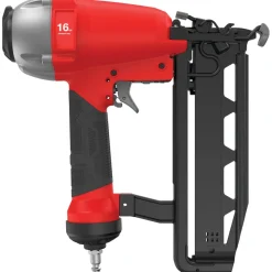 Hot 16 Gauge 1 in. to 2-1/2 in. Pneumatic Straight Finish Nailer Nailers & Staplers
