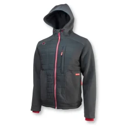Online 20V Lithium-Ion Cordless Women's Hybrid Heated Jacket (2 Ah) - Medium, Black Heated Gear