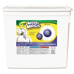 Clearance 2 lbs. 8 oz. Packs Model Magic Modeling Compound - White Office Furniture & Lighting