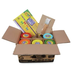 Clearance 1.4 oz Cups 5-Color Spill Proof Washable Paints Arts & Crafts Supplies