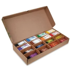 8-Color Crayon and Ultra-Clean Washable Marker Classpack (1-Box) Arts & Crafts Supplies