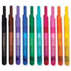 New Super Clicks Assorted Bullet Tip Sizes Retractable Markers - Assorted Colors (1-Set) Pens, Pencils & Markers