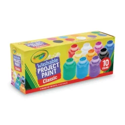 Online Washable Watercolor Project Paint, Assorted Classic Colors, 2 Oz Bottle, 10/pack Arts & Crafts Supplies