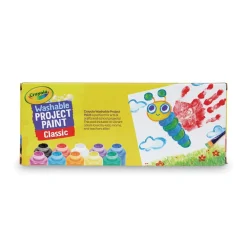 Online Washable Watercolor Project Paint, Assorted Classic Colors, 2 Oz Bottle, 10/pack Arts & Crafts Supplies