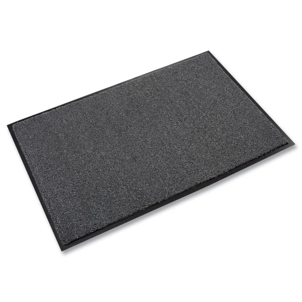 Hot 36 in. x 60 in. Wonder-Pro Rectangular Mat - Charcoal Cleaning & Janitorial Supplies