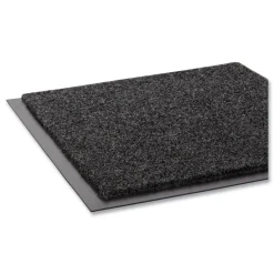 Best EcoStep 48 in. x 96 in. Rectangular Wiper Mat - Charcoal Cleaning & Janitorial Supplies