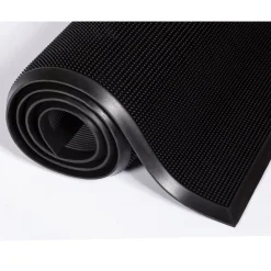 Hot Mat-A-Dor 24 in. x 32 in. Rubber Entrance/Scraper Mat - Black Office Furniture & Lighting