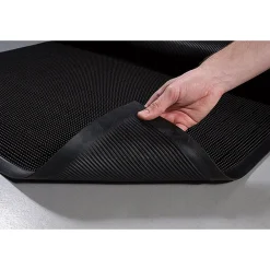 Hot Mat-A-Dor 24 in. x 32 in. Rubber Entrance/Scraper Mat - Black Office Furniture & Lighting