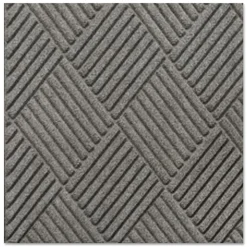 New Super-Soaker 36 x 120 Polypropylene Diamond Mat - Slate Office Furniture & Lighting