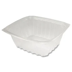 Discount 9.4 in. x 6.8 in. x 2.1 in. 32 oz. ClearPac Plastic Containers (504/Carton) Tabletop And Serveware
