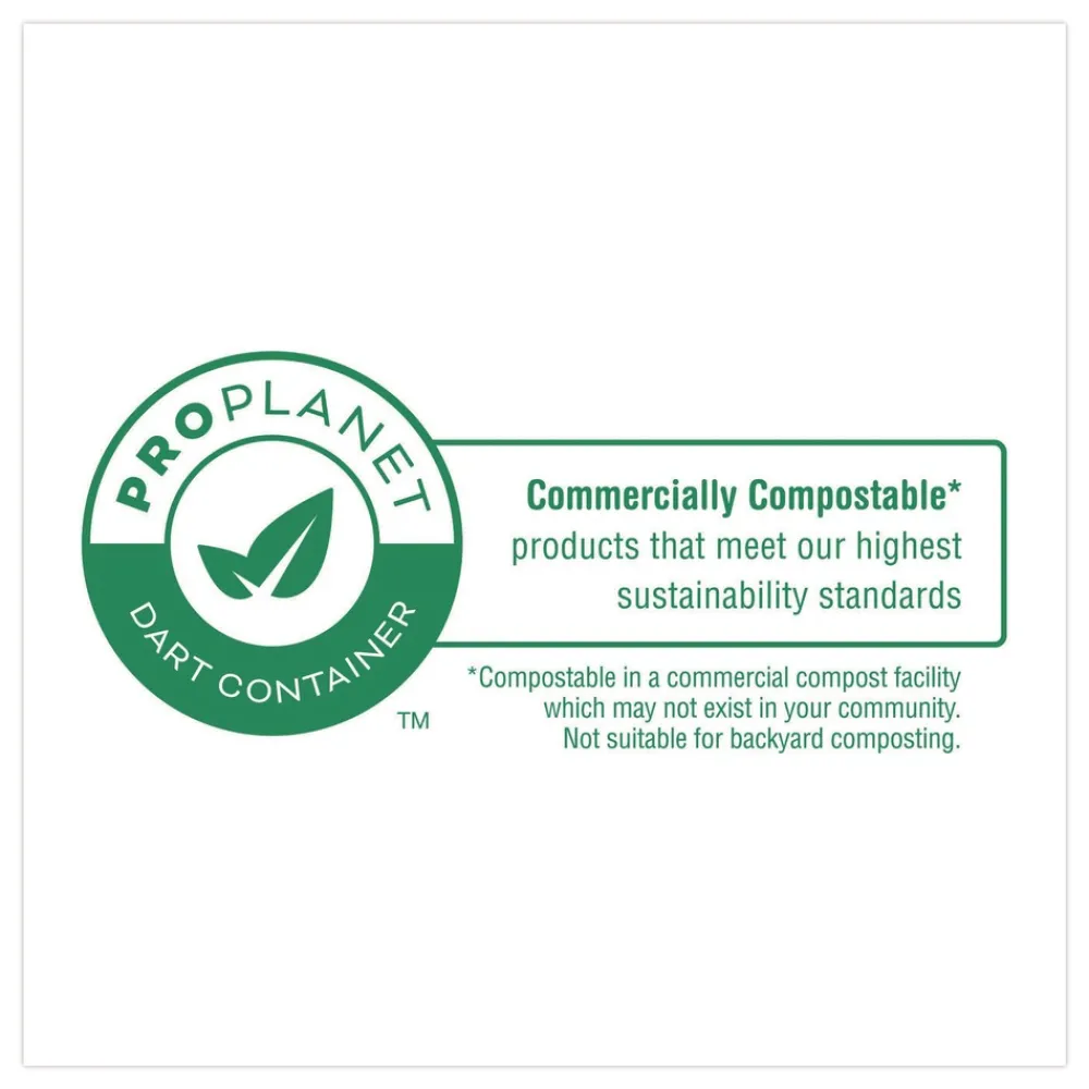 6.41 in. x 9.22 in. x 3 in. ProPlanet Seal Compostable Molded Fiber Hinged Trays - Natural (200/Carton) Tabletop And Serveware