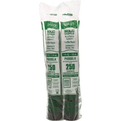 New 4 oz. Polystyrene Portion Cups - Black (2500/Carton) Tabletop And Serveware