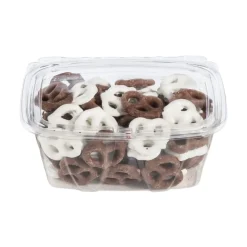 Sale CH32DEF ClearPac SafeSeal 32 oz. Tamper-Resistant/Evident Flat-Lid Containers - Clear (100/Bag, 2 Bags/Carton) Tabletop And Serveware