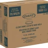New DLW626 Open-Top Dome Lid for 16 oz. to 24 oz. Plastic Cups - Clear (1000/Carton) Tabletop And Serveware