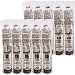 New DLW626 Open-Top Dome Lid for 16 oz. to 24 oz. Plastic Cups - Clear (1000/Carton) Tabletop And Serveware