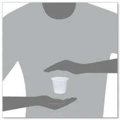 Clearance 550PC 5.5 oz. Conex Complements Portion/Medicine Cups - Translucent (2500/Carton) Tabletop And Serveware