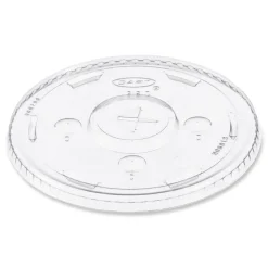 Clearance Plastic Straw-Slot Cold Cup Lids Fits 30 oz. to 32 oz. Cold Cups - Clear (1000/Carton) Tabletop And Serveware