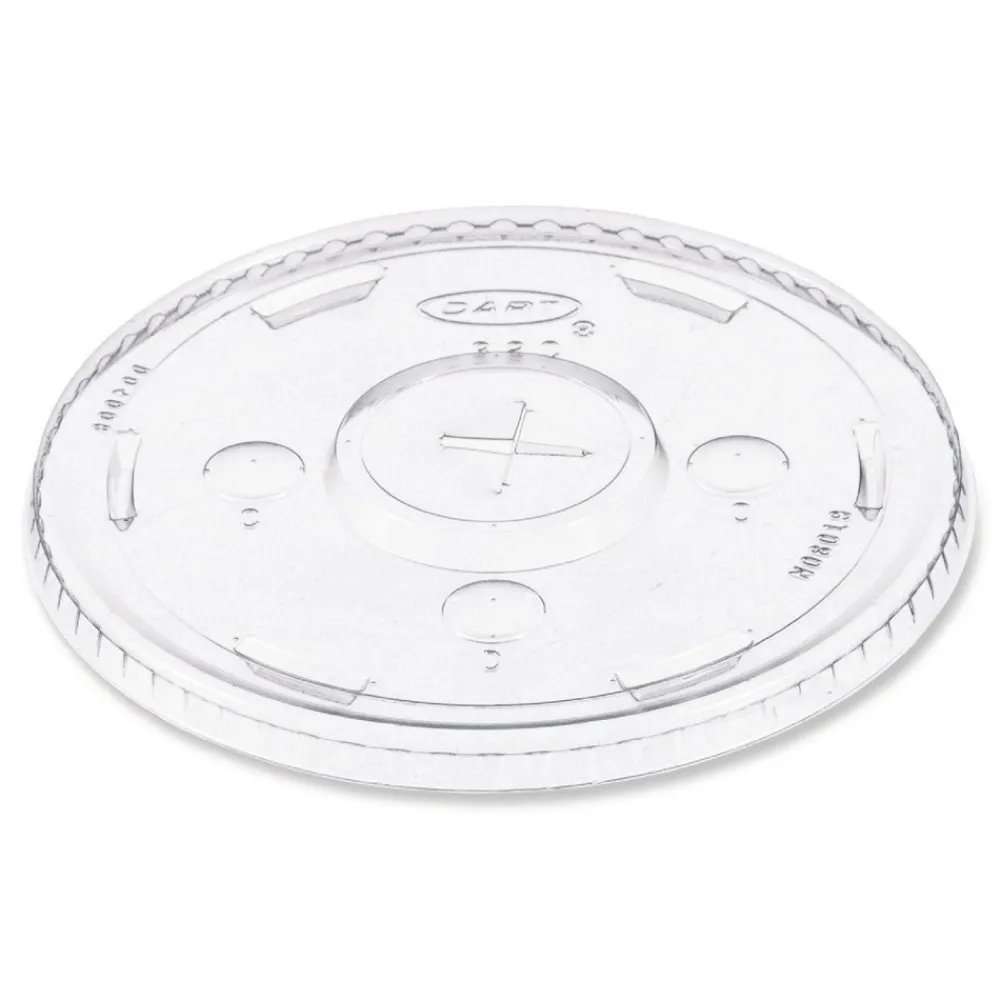 Clearance Plastic Straw-Slot Cold Cup Lids Fits 30 oz. to 32 oz. Cold Cups - Clear (1000/Carton) Tabletop And Serveware