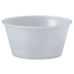 Online P325N 3.25 oz. Polystyrene Portion Cups - Translucent (2500/Carton) Tabletop And Serveware