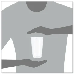 Discount TN20 Ultra Clear 20 oz. PET Cold Cups (20/Carton) Tabletop And Serveware