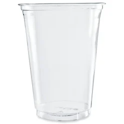 Hot TR16 16 oz. Ultra Clear Plastic Cups - Clear (1000/Carton) Tabletop And Serveware