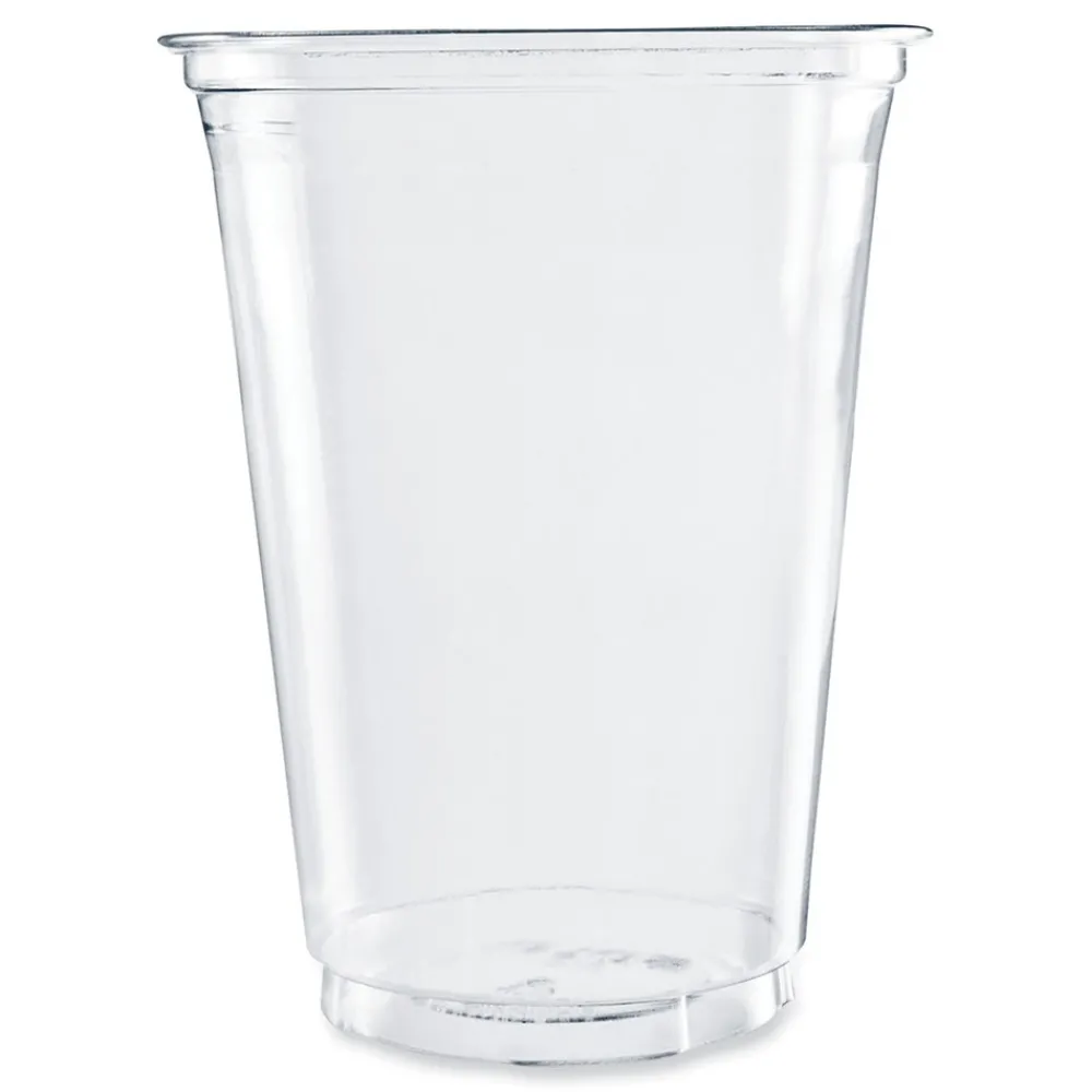 Hot TR16 16 oz. Ultra Clear Plastic Cups - Clear (1000/Carton) Tabletop And Serveware