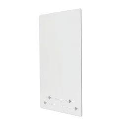 Best 23.75 in. x 31.75 in. Acrylic Mounting Safety Barrier with Full Shield - Clear (2/Carton) Desk Accessories & Office Organizers