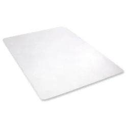 45 in. x 53 in. EconoMat All Day Use Chair Mat for Hard Floors - Clear Cleaning & Janitorial Supplies