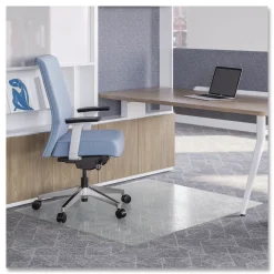Outlet 46 in. x 60 in. Oceanmat Chair Mat For Carpet - Clear Cleaning & Janitorial Supplies