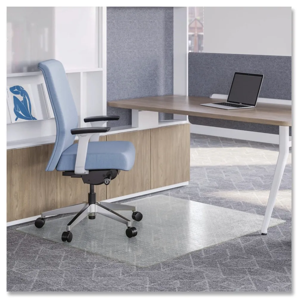 Outlet 46 in. x 60 in. Oceanmat Chair Mat For Carpet - Clear Cleaning & Janitorial Supplies