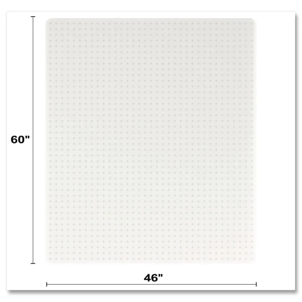Outlet 46 in. x 60 in. Oceanmat Chair Mat For Carpet - Clear Cleaning & Janitorial Supplies