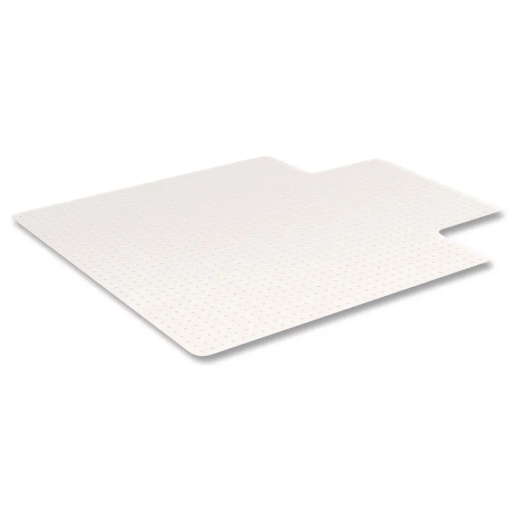 Sale 45 in. x 53 in. OceanMat Lipped Carpet Chair Mat - Clear Cleaning & Janitorial Supplies