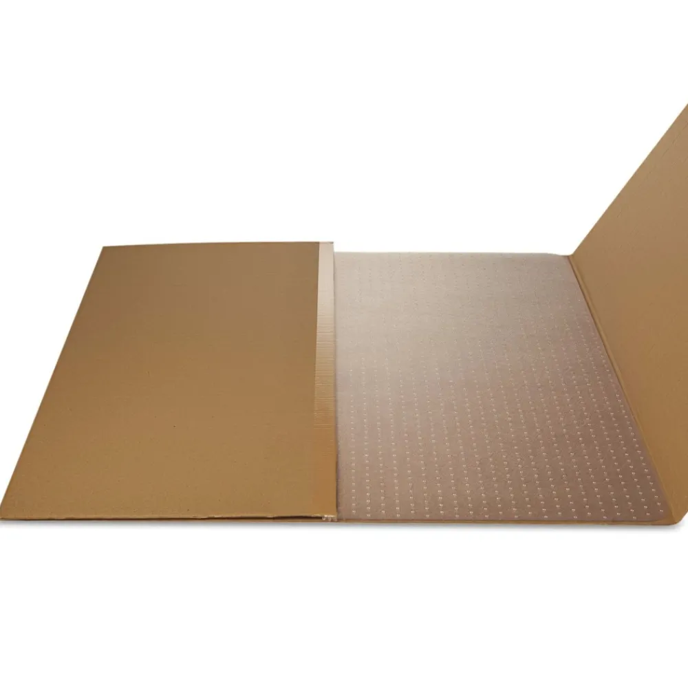 Hot 36 x 48 All Day Use Rectangular Chair Mat - Clear Office Furniture & Lighting