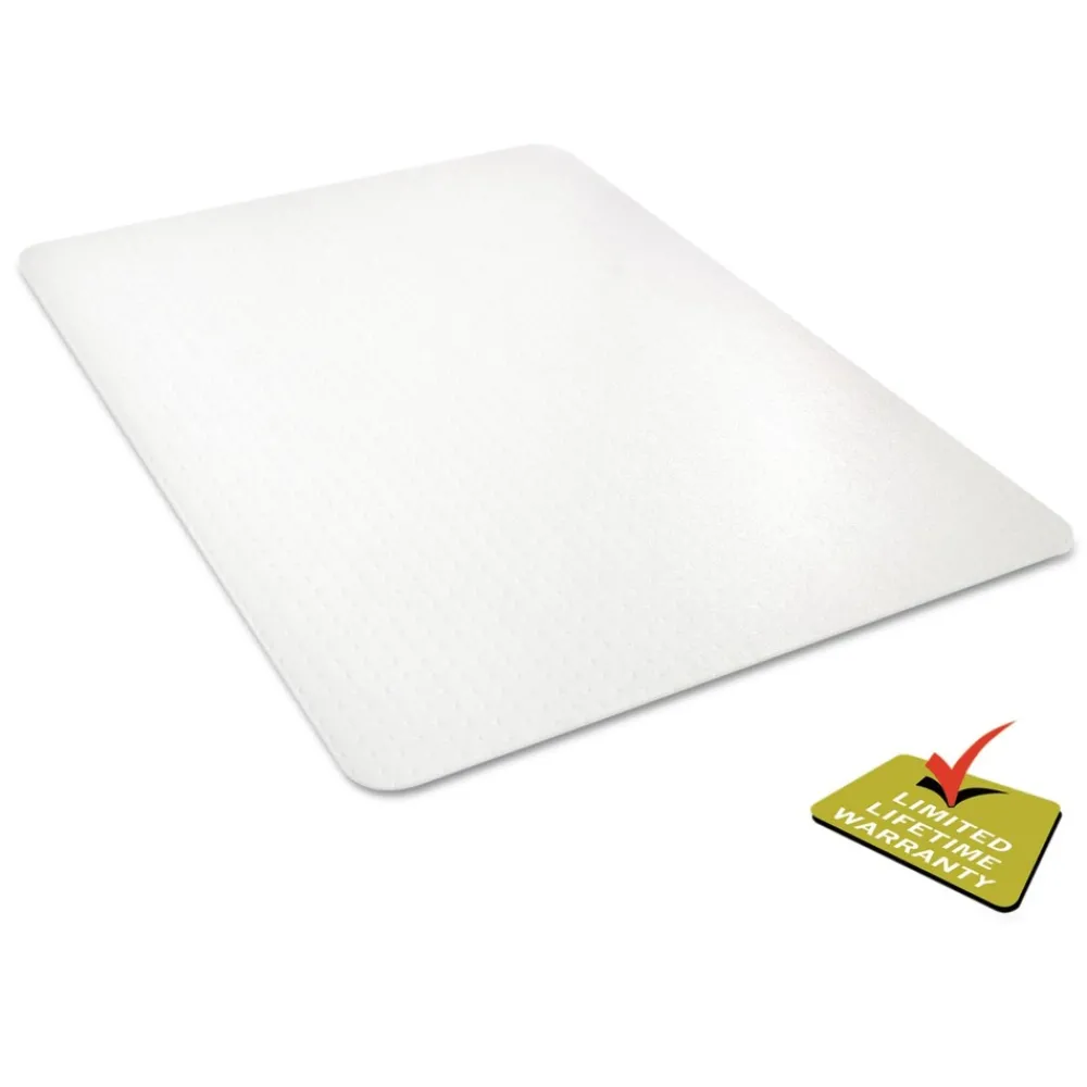 Hot 36 x 48 All Day Use Rectangular Chair Mat - Clear Office Furniture & Lighting