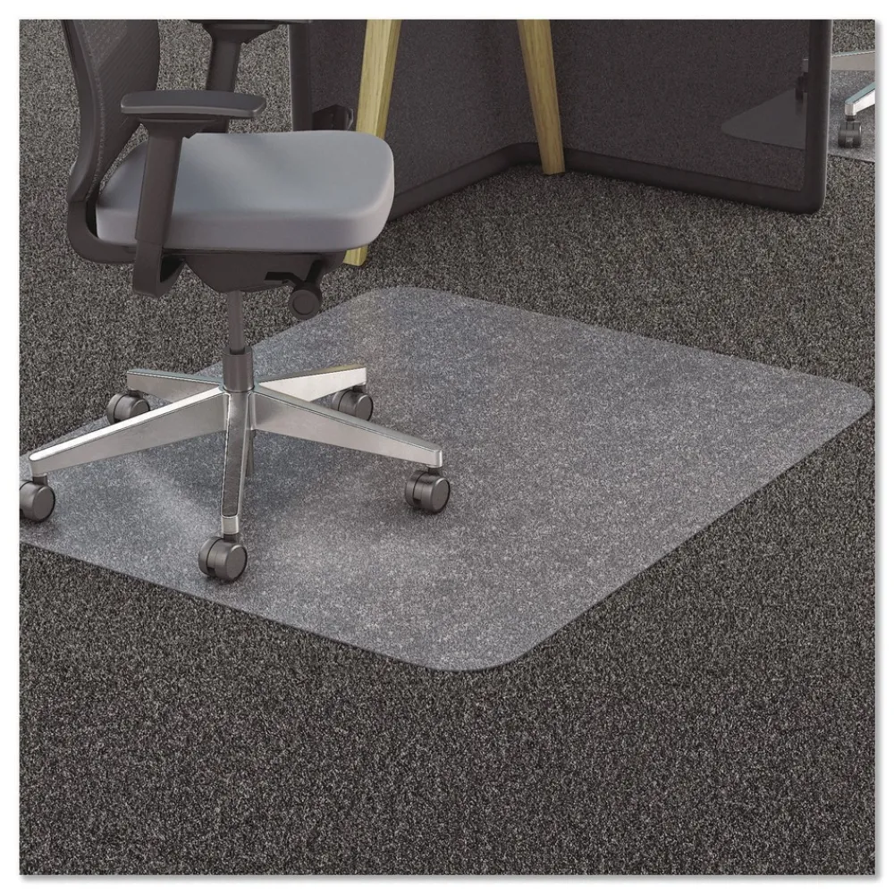 Hot 36 x 48 All Day Use Rectangular Chair Mat - Clear Office Furniture & Lighting