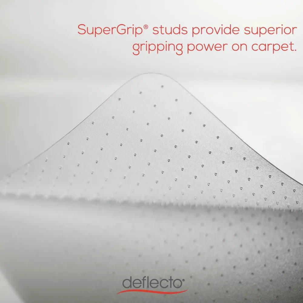 Hot 36 x 48 All Day Use Rectangular Chair Mat - Clear Office Furniture & Lighting