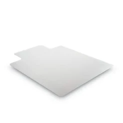 New 36 x 48 SuperMat Frequent Use Lipped Roll Chair Mat for Med Pile Carpet - Clear Office Furniture & Lighting