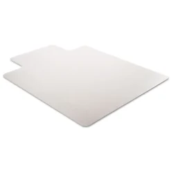 Sale 36 x 48 SuperMat Frequent Use Flat Lipped Chair Mat for Med Pile Carpet - Clear Office Furniture & Lighting