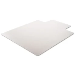 Sale 36 x 48 SuperMat Frequent Use Flat Lipped Chair Mat for Med Pile Carpet - Clear Office Furniture & Lighting