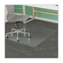 Online 36 x 48 SuperMat Frequent Use Rectangular Chair Mat for Medium Pile Carpet - Clear Office Furniture & Lighting